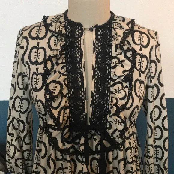 vintage apple picking hippie festival girl dress - Picture 3 of 6